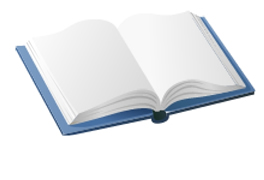 Image of an open dictionary