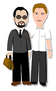 Image of a customer with disabilities who has a support person